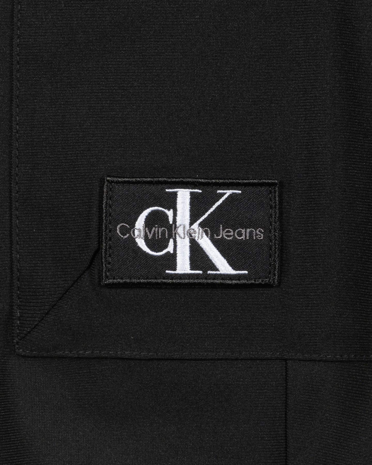 Pantalone CALVIN KLEIN JEANS PARACHUTE DRY KNIT JR - Nero - 2 | Cisalfa Sport